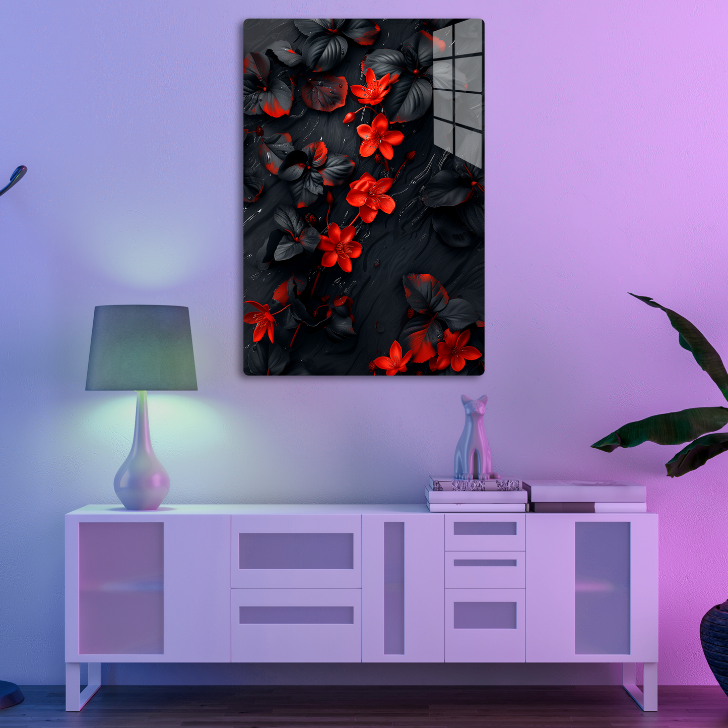 Midnight Bloom (Acrylic)Elevate your space with our sophisticated Acrylic Prints, blending modern art with durability. Perfect for art lovers and design enthusiasts, our prints offer vibranRimaGallery
