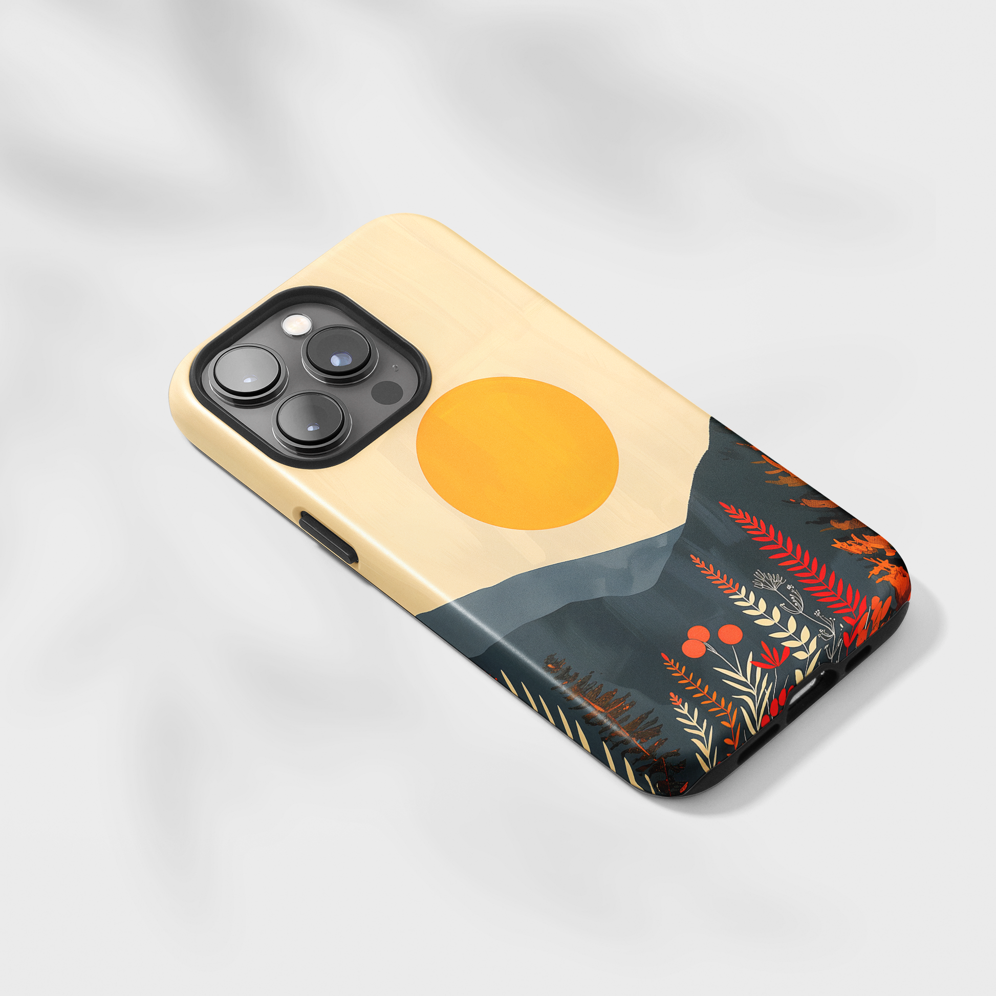 Amber Serenity (iPhone MagSafe Case)Rima Gallery presents the exclusive Psychedelic Flow MagSafe Durable Case For iphone 13, 14, 15, Pro, Max. Discover elegance with our iPhone 13-15 MagSafe Case: LighRimaGallery