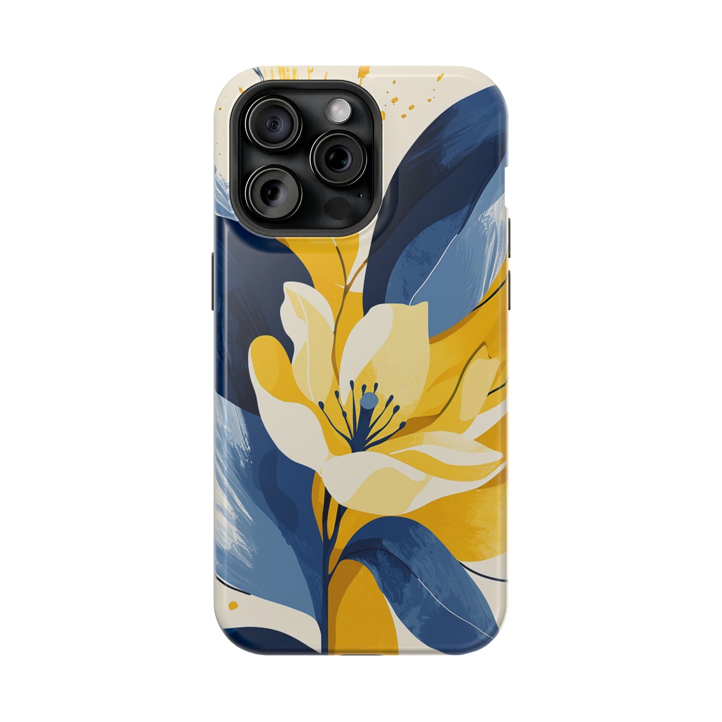 Indigo Spring (iPhone MagSafe Case)Upgrade your phone's safety and style with Rima Yellow Astronaut Robot Beauty MagSafe Case. Dual-layer protection meets stunning design. Shop now for seamless MagSafRimaGallery