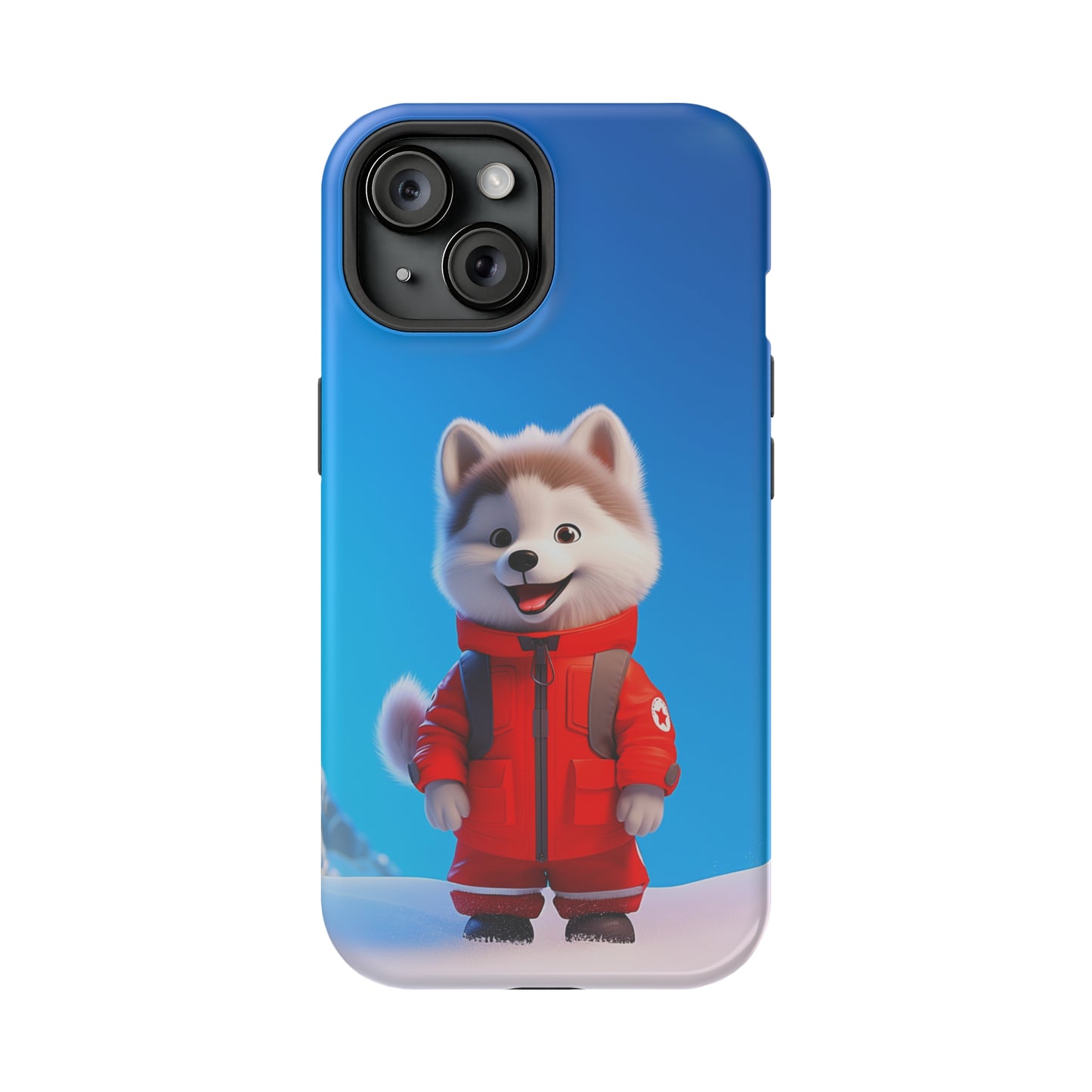 Tiny Ski Portal Husky (iPhone MagSafe Case)Tiny Ski Portal Husky MagSafe Durable Case: Style Meets Protection 📱✨
Upgrade your device with Rima Gallery's Tiny Ski Portal Husky MagSafe Durable Case. This case RimaGallery