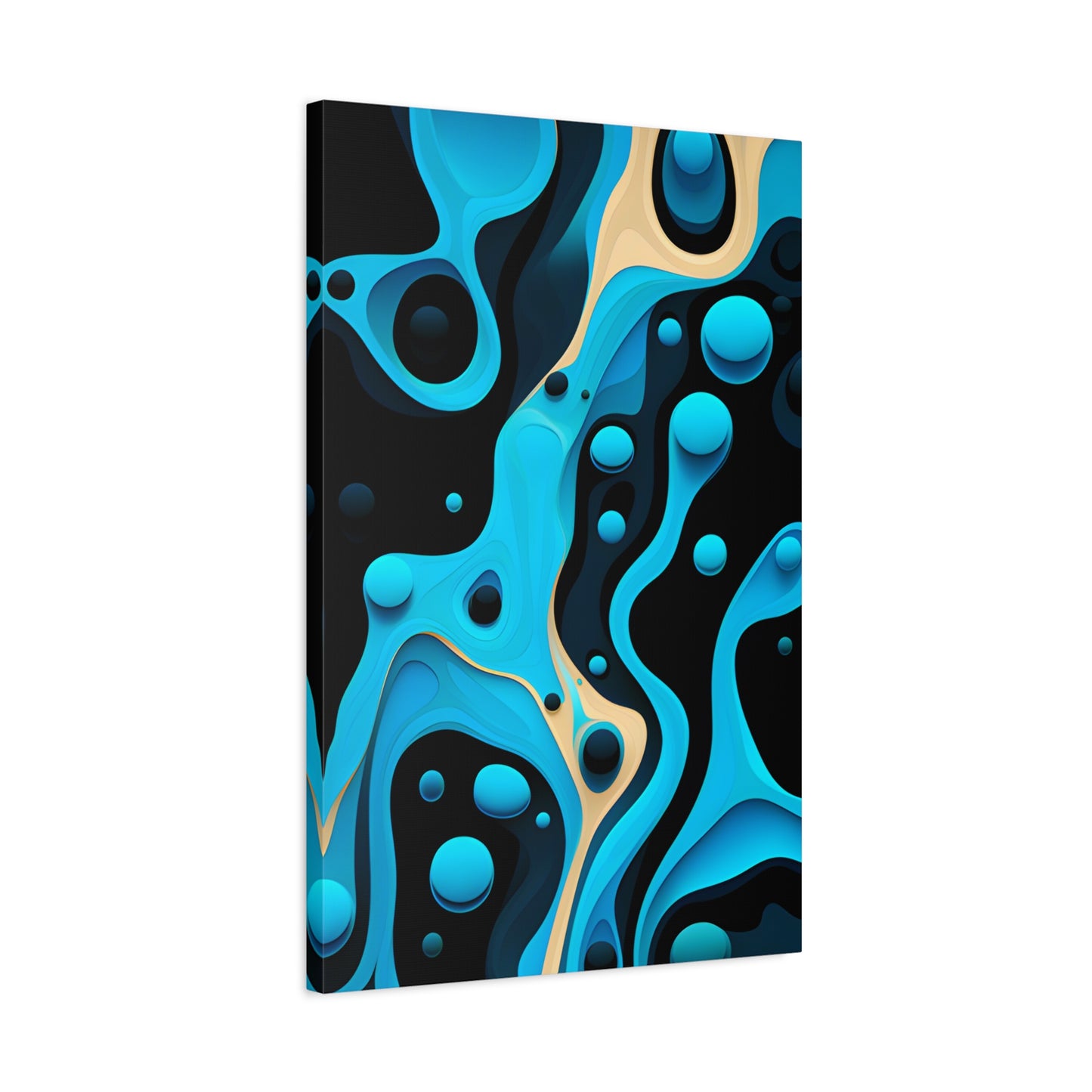 Flowing Shapes Harmony (Canvas)Flowing Shapes Harmony (Canvas  Matte finish, stretched, with a depth of 1.25 inches)
Struggling with low-quality canvases? Switch to RimaGallery! Our canvases are mRimaGallery