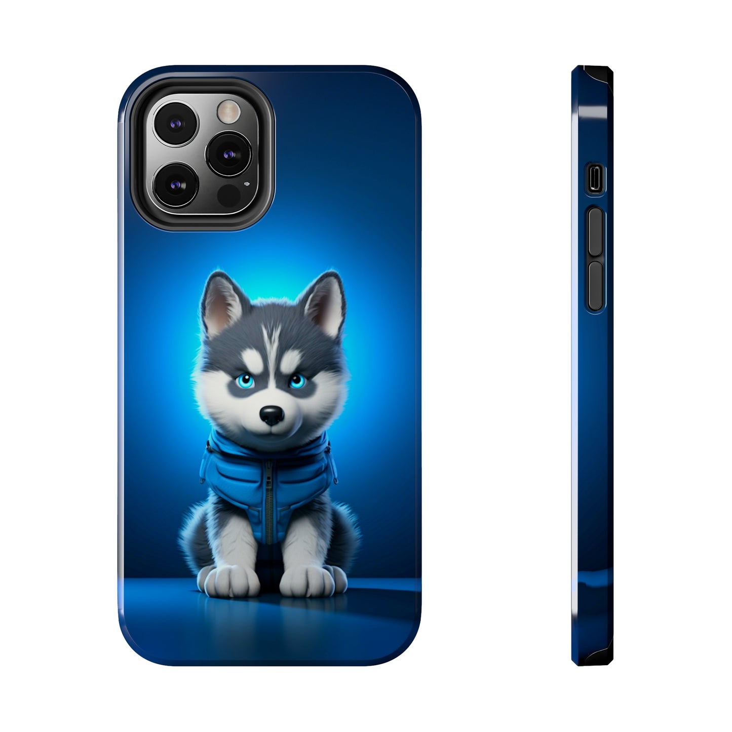 Blue Husky Charm (iPhone Case 11-15)Upgrade Your iPhone with RIMA's Tough Case: Combining sleek style and unmatched protection for iPhone 11-15 models. Durable, fashionable, and eco-friendly. Shop now RimaGallery