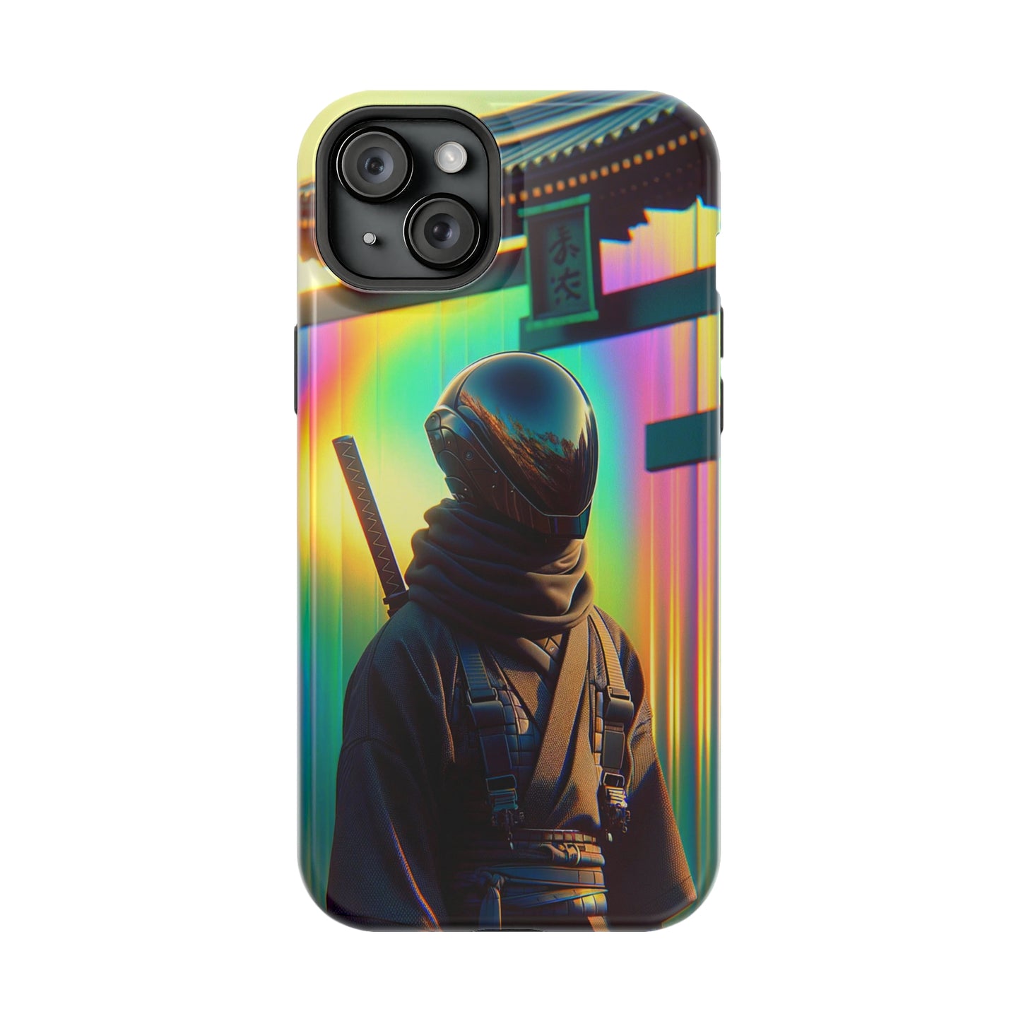 Samurai Synthwave (iPhone MagSafe Case)Samurai Synthwave MagSafe Durable Case: Style Meets Protection 📱✨
Upgrade your device with Rima Samurai Synthwave MagSafe Durable Case. This case isn’t just about sRimaGallery