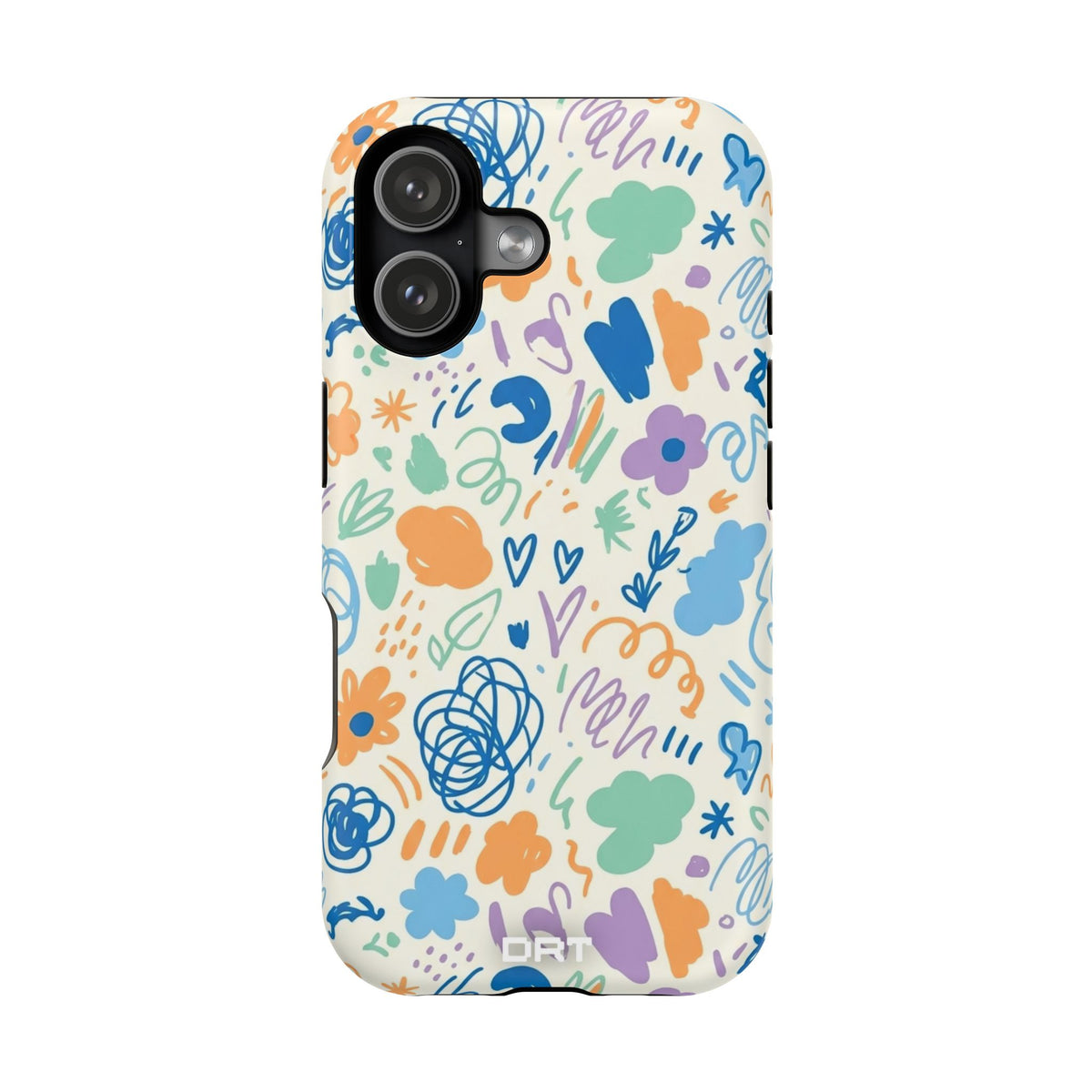 Doodle Garden Tough MagSafe Case for iPhone 13–17