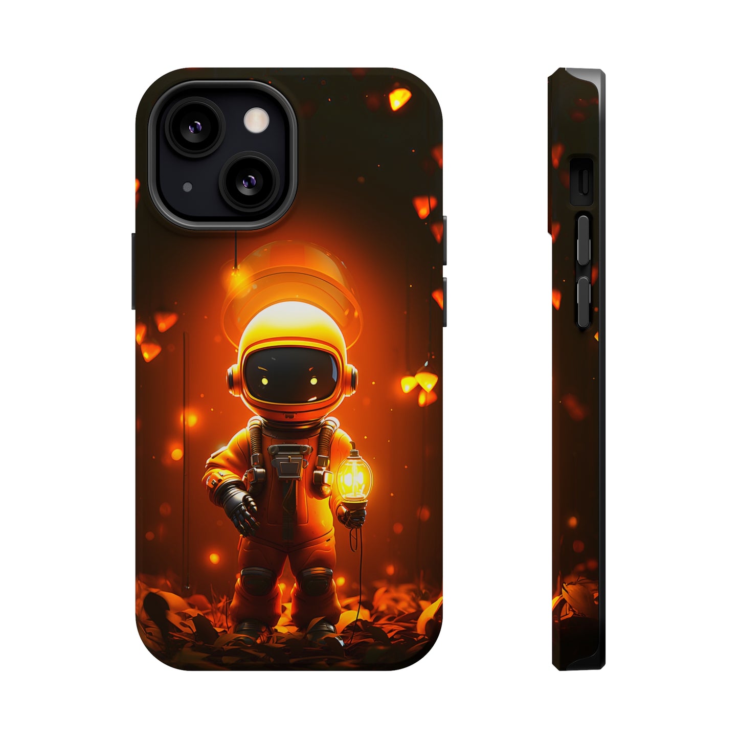 Yellow Astronaut Robot (iPhone MagSafe Case)Upgrade your phone's safety and style with Rima Yellow Astronaut Robot Beauty MagSafe Case. Dual-layer protection meets stunning design. Shop now for seamless MagSafRimaGallery