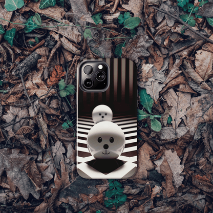 Black and White Blobs (iPhone Case 11-15)