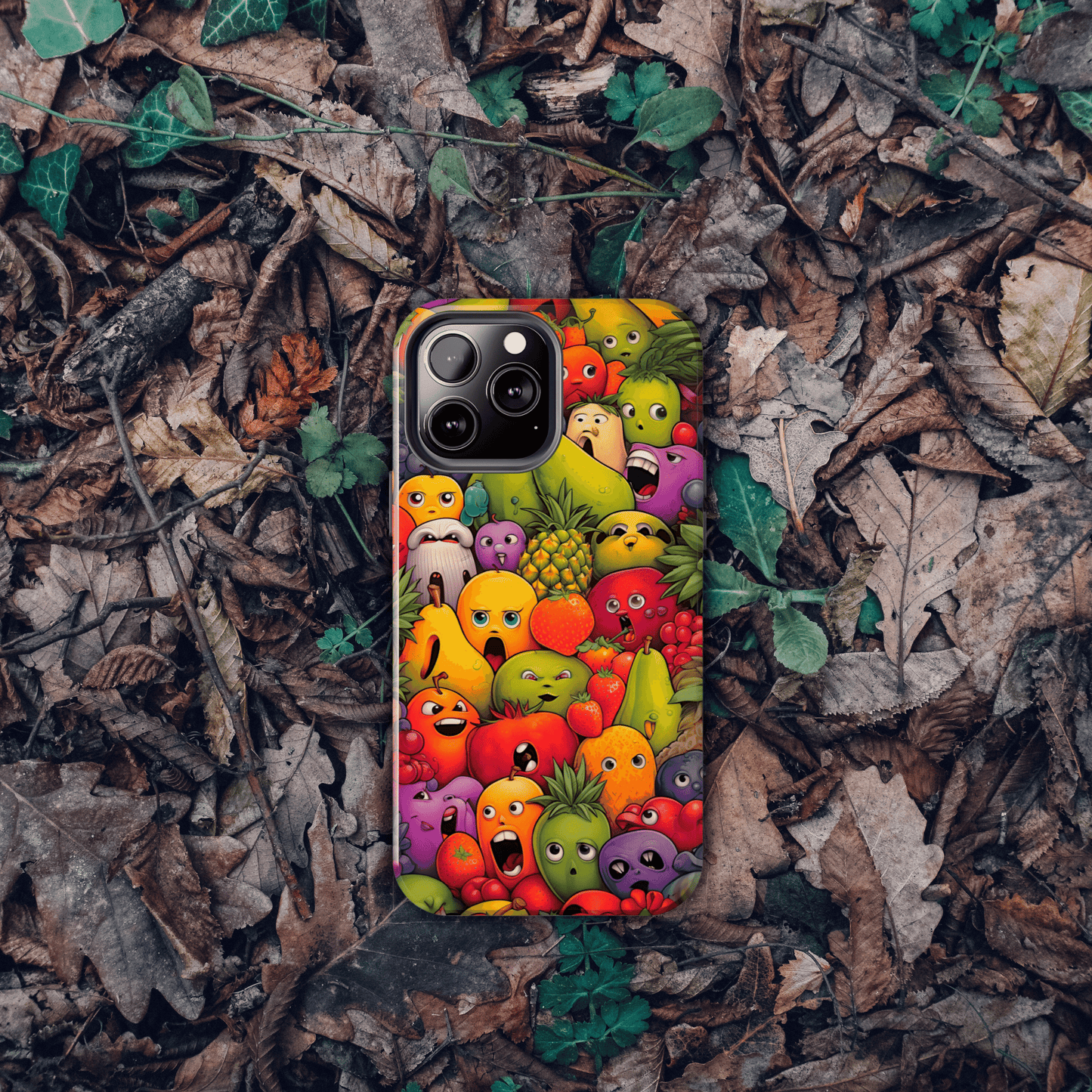 Fruits with Faces (iPhone Case 11-15)
