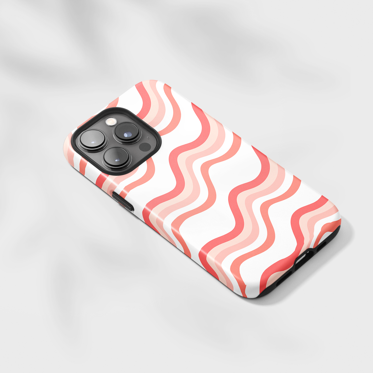 Wavy Stripes Pattern (iPhone MagSafe Case)Elevate your iPhone's style with the Wavy Stripes Pattern MagSafe Case, offering robust protection, MagSafe compatibility, and a choice of matte or glossy finish. PeRimaGallery