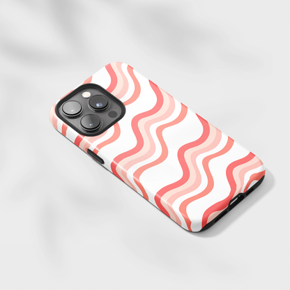 Wavy Stripes Pattern (iPhone MagSafe Case)Elevate your iPhone's style with the Wavy Stripes Pattern MagSafe Case, offering robust protection, MagSafe compatibility, and a choice of matte or glossy finish. PeRimaGallery