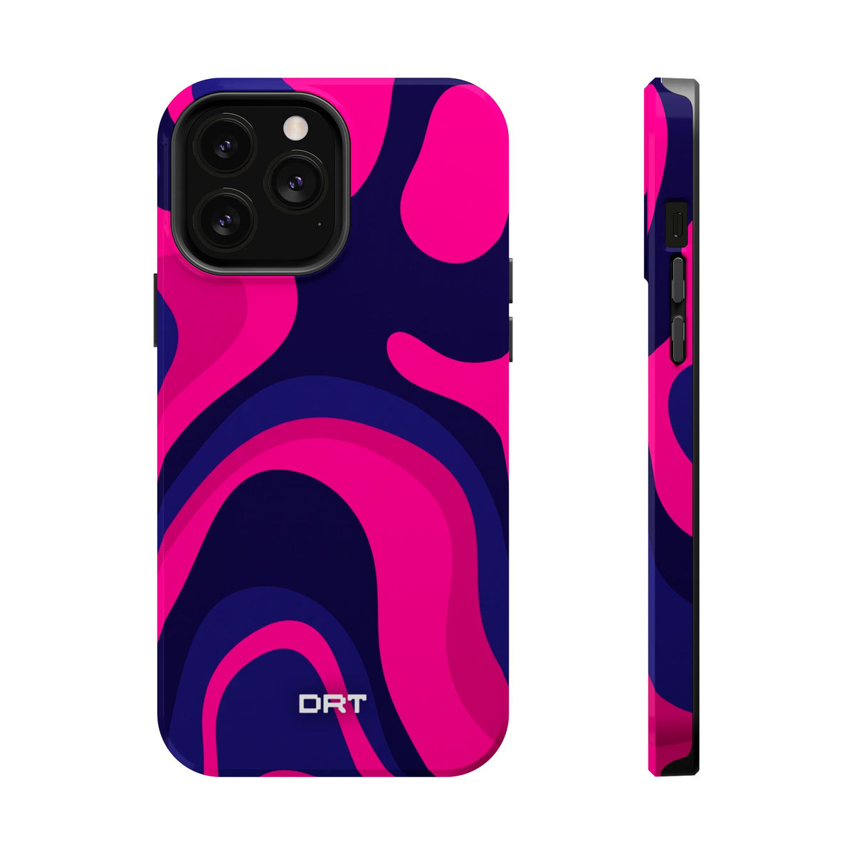 Midnight Bloom Tough MagSafe Case for iPhone 13–17