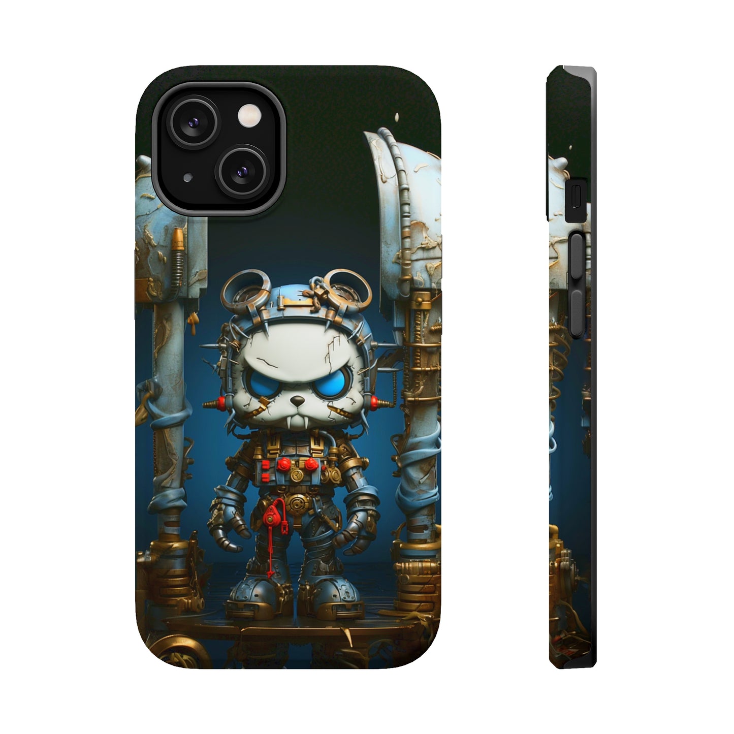 Steampunk Sentry (iPhone MagSafe Case)Steampunk Sentry MagSafe Durable Case: Style Meets Protection 📱✨
Upgrade your device with Rima Gallery's Steampunk Sentry MagSafe Durable Case. This case isn’t justRimaGallery