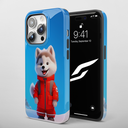 Tiny Ski Portal Husky (iPhone Case 11-15)Safeguard Your iPhone in Style with RIMA Tough Cases. Designed for iPhone 11-15, these cases offer the ultimate blend of sophistication and resilience. Eco-consciousRimaGallery