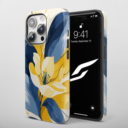 Indigo Spring (iPhone Case 11-15)Elevate your iPhone experience with RIMA's Tough Phone Case, designed for iPhone 11 to 15 include modles pro and max. Double-layer defense and premium materials provRimaGallery