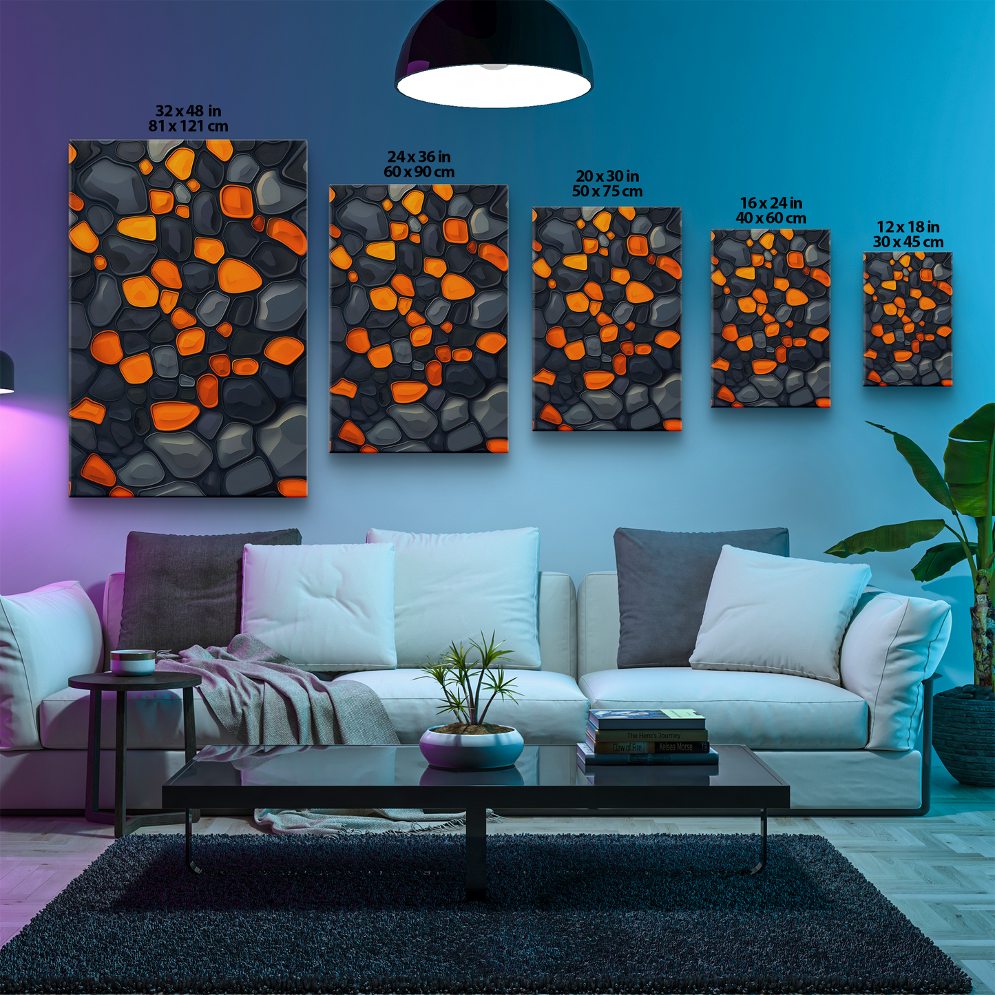 Amber Mosaic (Canvas)Amber Mosaic at RimaGallery, a premium, eco-friendly canvas celebrating quality and sustainability. Elevate your space with vibrant, lasting artRimaGallery