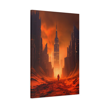 Velocity Vista (Canvas)Velocity Vista (Canvas  Matte finish, stretched, with a depth of 1.25 inches) Elevate your décor with RimaGallery’s responsibly made art canvases. Our eco-friendly mRimaGallery