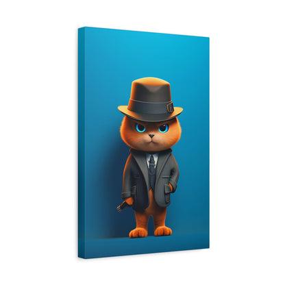 Detective Cat (Canvas)Detective Cat (Canvas  Matte finish, stretched, with a depth of 1.25 inches)
Elevate your space with RimaGallery's responsibly crafted canvases. Cotton/polyester canRimaGallery