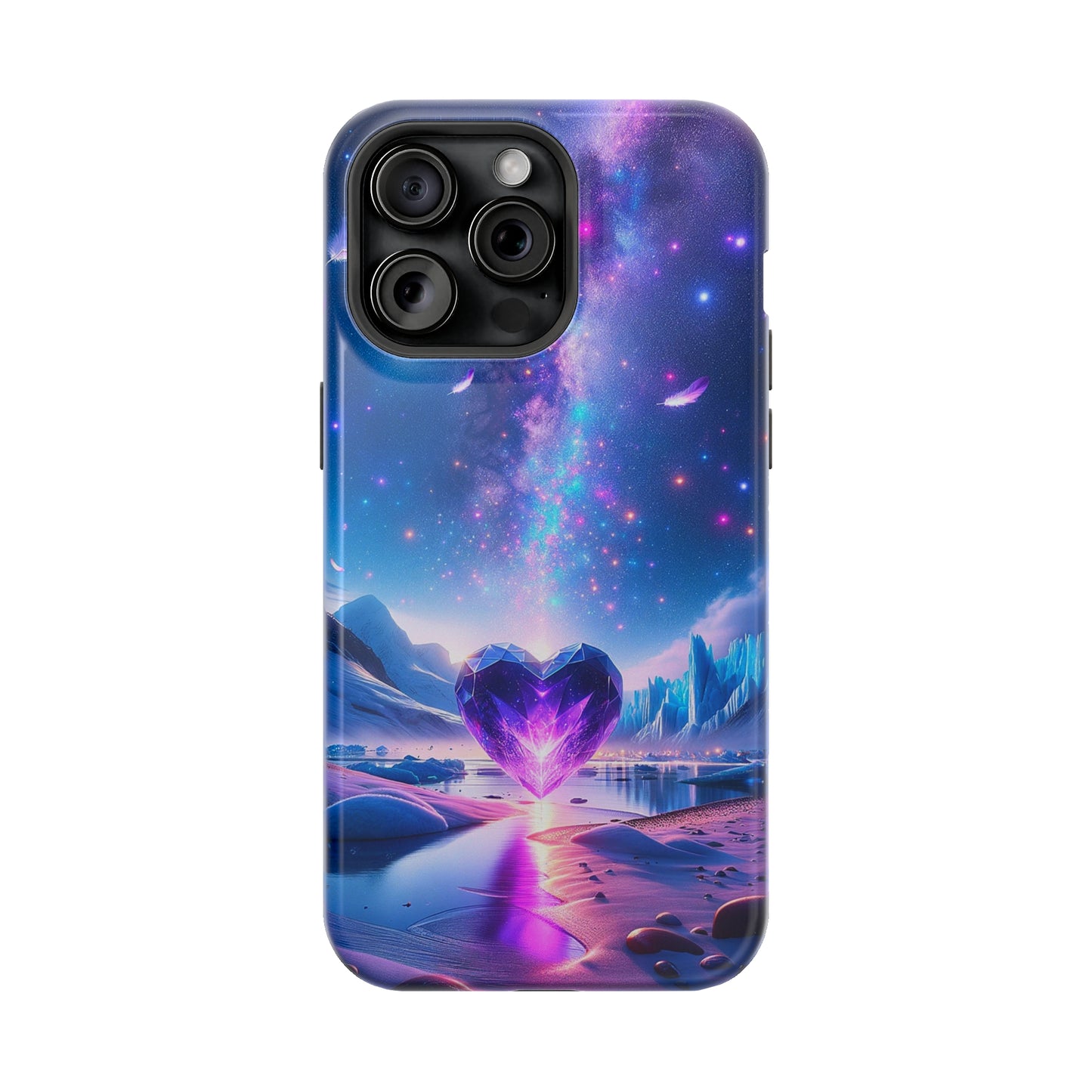 Galactic Heartbeat (iPhone MagSafe Case)Galactic Heartbeat MagSafe Durable Case: Style Meets Protection 📱✨
Upgrade your device with Rima Gallery's Galactic Heartbeat MagSafe Durable Case. This case isn’t RimaGallery