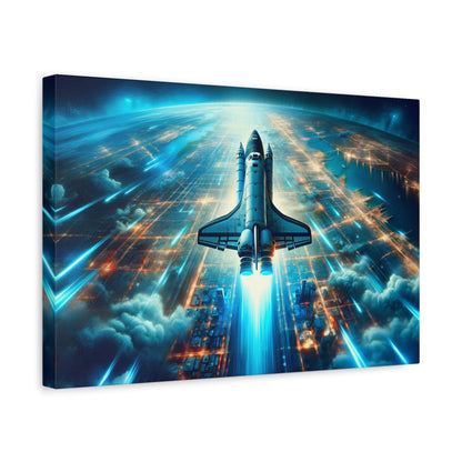 Orbital Blaze Odyssey (Canvas)Orbital Blaze Odyssey (Canvas  Matte finish, stretched, with a depth of 1.25 inches)
Struggling with low-quality canvases? Switch to RimaGallery! Our canvases are moRimaGallery