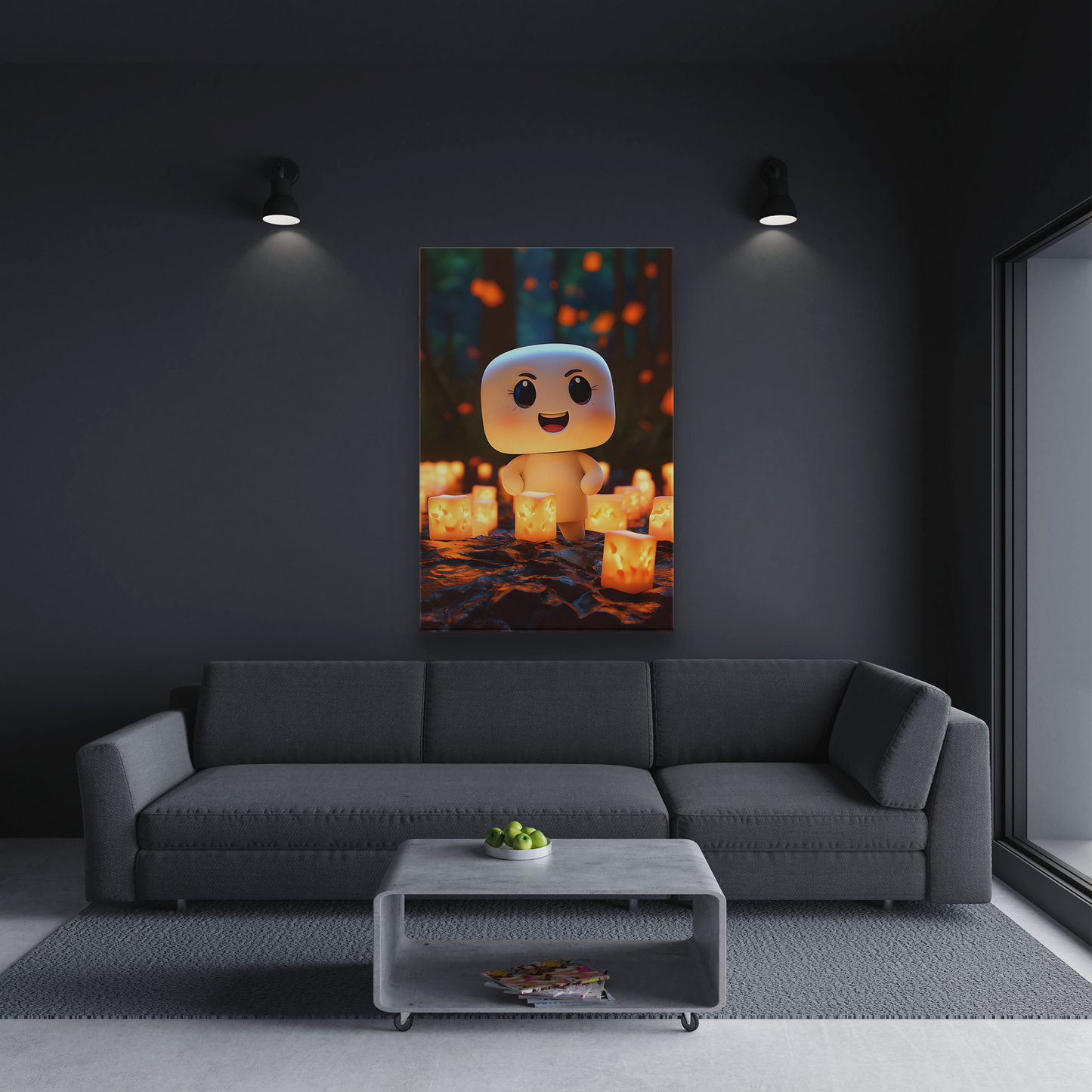 Sweet Marshmallow (Canvas)Sweet Marshmallow (Canvas  Matte finish, stretched, with a depth of 1.25 inches)
Struggling with low-quality canvases? Switch to RimaGallery! Our canvases are more tRimaGallery