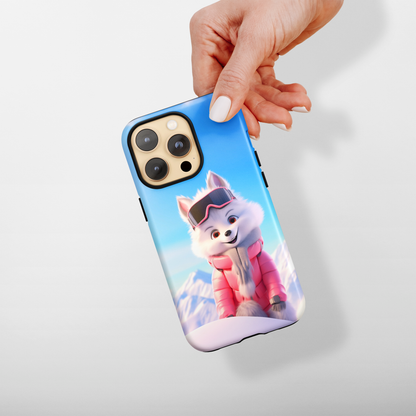 Snow Princess Husky (iPhone MagSafe Case)Snow Princess Husky MagSafe Durable Case: Style Meets Protection 📱✨
Upgrade your device with Rima Gallery's Snow Princess Husky MagSafe Durable Case. This case isn’RimaGallery