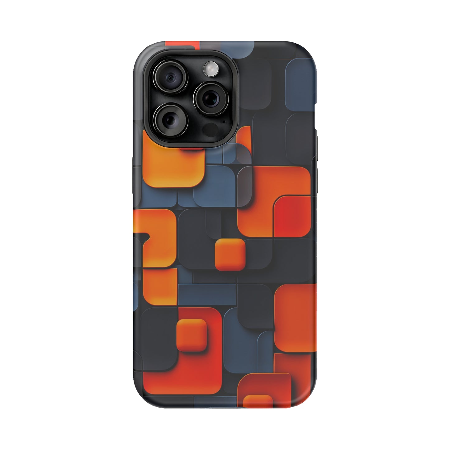 Tangerine Grid (iPhone MagSafe Case)Embrace sophistication with our MagSafe Case for iPhone 13-15: Sleek, durable, and MagSafe-ready for seamless style and unmatched protection.RimaGallery