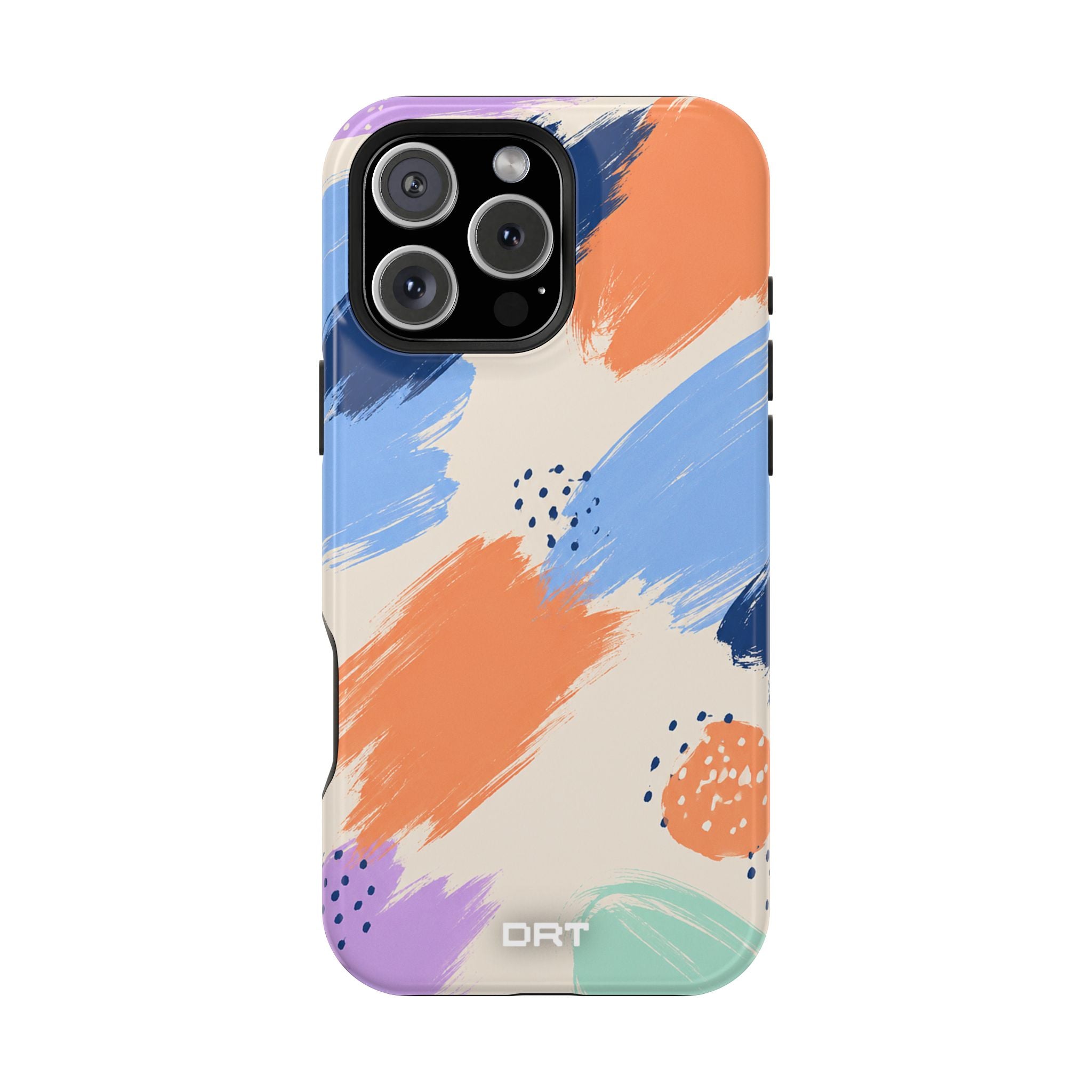 Abstract Brushstroke Magnetic Impact-Resistant Phone Case