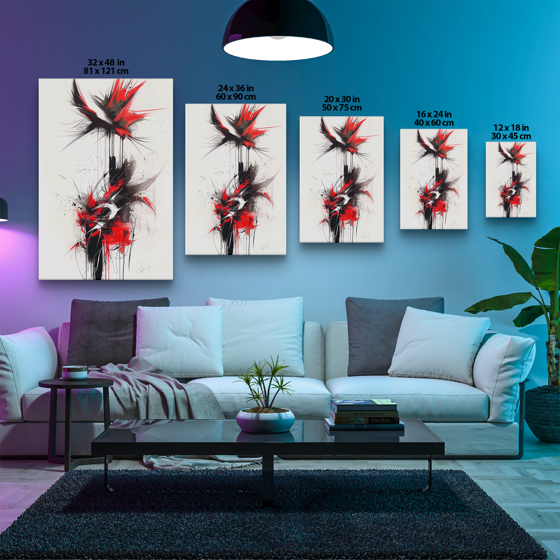 Ebony Flare (Canvas)Ebony Flare at RimaGallery: a premium, eco-friendly canvas celebrating quality and sustainability. Elevate your space with vibrant, lasting artRimaGallery