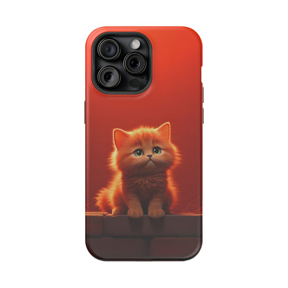 Cat Sitting On a Wall MagSafe Durable Case: Style Meets Protection 📱✨
Upgrade your device with Rima Gallery's Cat Sitting On a Wall MagSafe Durable Case. This case -Wall (iPhone MagSafe Case)