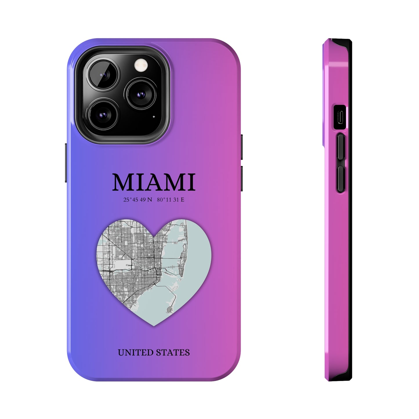 Miami Heartbeat - Magenta (iPhone Case 11-15)Elevate your iPhone's style with Rima's Miami Heartbeat case. Sleek, durable protection for models 11-15. Free US shipping.RimaGallery