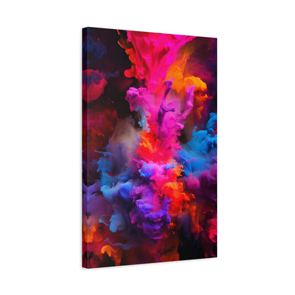 Vivid Eruption (Canvas)Vivid Eruption (Canvas  Matte finish, stretched, with a depth of 1.25 inches) Elevate your décor with RimaGallery’s responsibly made art canvases. Our eco-friendly mRimaGallery