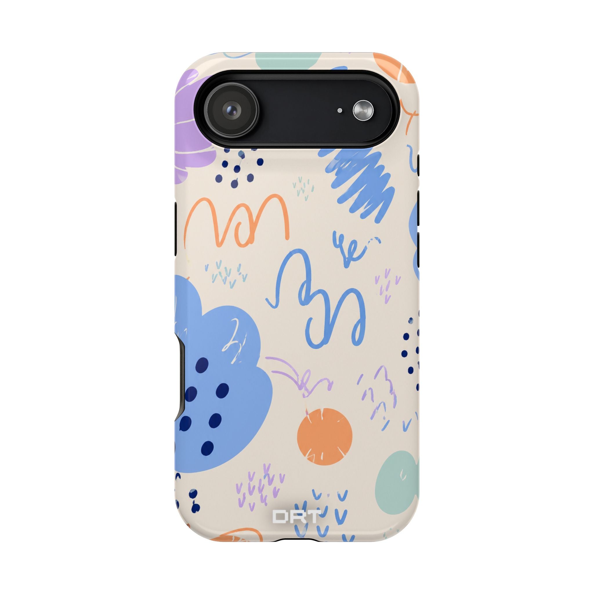 Abstract Doodle Magnetic Impact Phone Case
