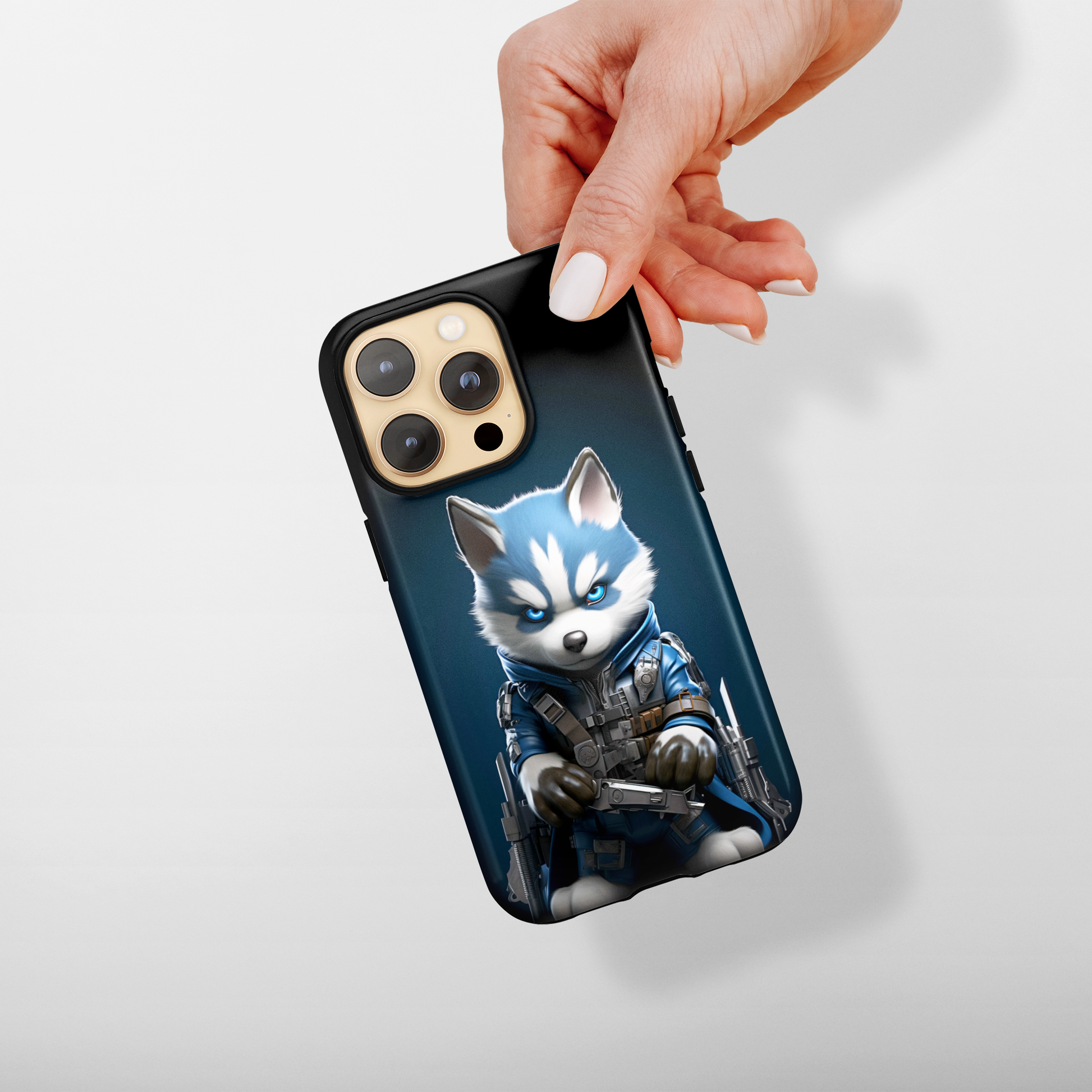 Canine Commando (iPhone MagSafe Case)Canine Commando MagSafe Durable Case: Style Meets Protection 📱✨
Upgrade your device with Rima Gallery's Canine Commando MagSafe Durable Case. This case isn’t just aRimaGallery