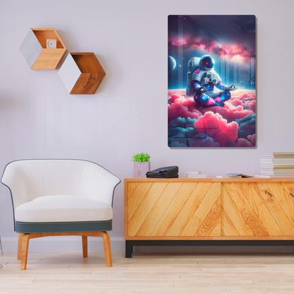 Stardust Meditation (Acrylic)Make a design statement with Stardust Meditation acrylic prints from RimaGallery. The sleek 1⁄4" acrylic material creates a glass-like illusion for your wall art. PrRimaGallery