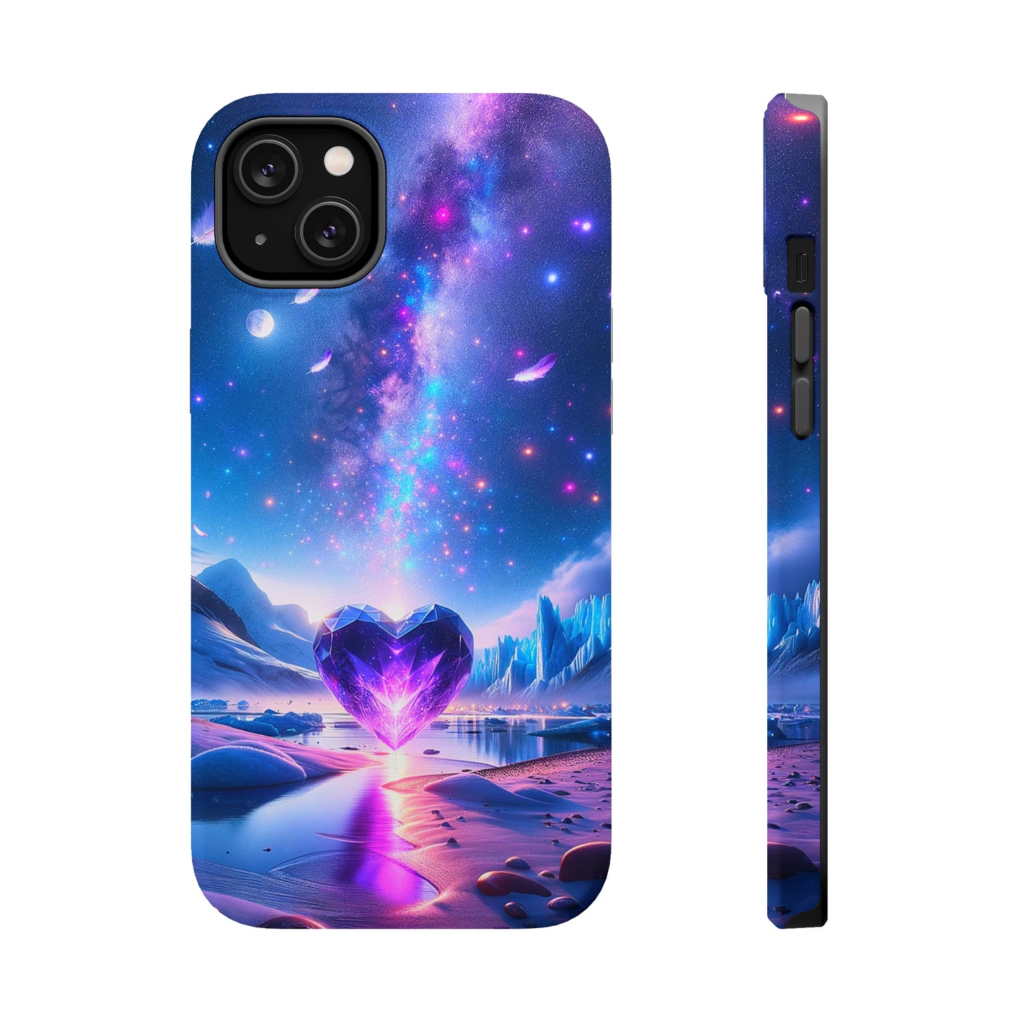 Galactic Heartbeat (iPhone MagSafe Case)Galactic Heartbeat MagSafe Durable Case: Style Meets Protection 📱✨
Upgrade your device with Rima Gallery's Galactic Heartbeat MagSafe Durable Case. This case isn’t RimaGallery