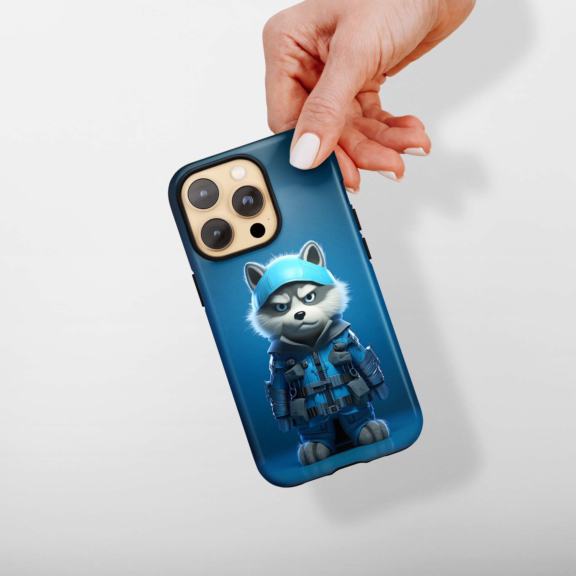 Covert Critter (iPhone MagSafe Case)Marshmallow in Blue Sky MagSafe Durable Case: Style Meets Protection 📱✨
Upgrade your device with Rima Gallery's Covert Critter MagSafe Durable Case. This case isn’tRimaGallery