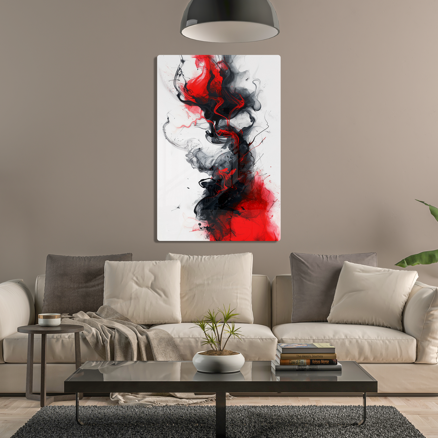 Scarlet Shadows (Acrylic)Elevate your space with our sophisticated Acrylic Prints, blending modern art with durability. Perfect for art lovers and design enthusiasts, our prints offer vibranRimaGallery