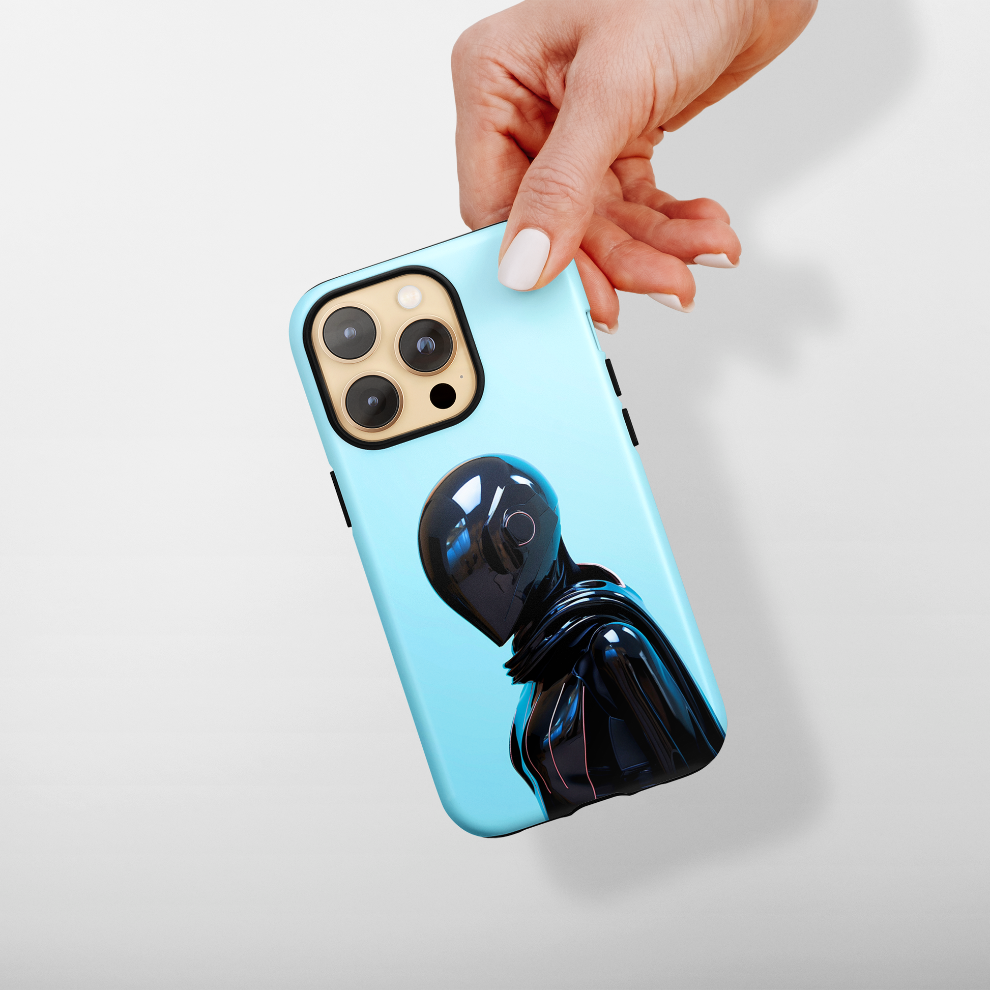 Sleek Cyborg (iPhone MagSafe Case)Sleek Cyborg MagSafe Durable Case: Style Meets Protection 📱✨
Upgrade your device with Rima Gallery's Sleek Cyborg MagSafe Durable Case. This case isn’t just about sRimaGallery