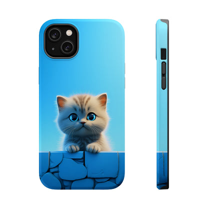 Cute Cat in Blue Sky MagSafe Durable Case: Style Meets Protection 📱✨
Upgrade your device with Rima Gallery's Cute Cat in Blue Sky MagSafe Durable Case. This case is-Blue Sky (iPhone MagSafe Case)