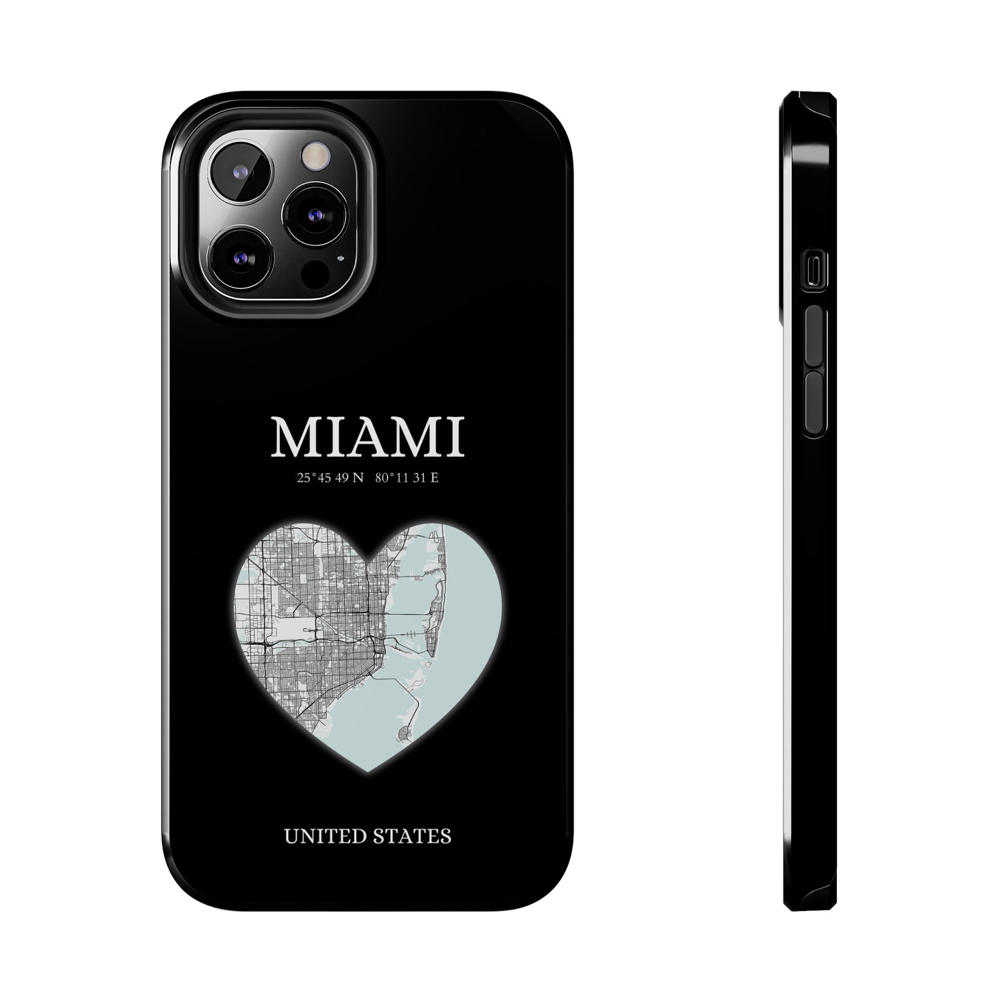 Miami Heartbeat - Black (iPhone Case 11-15)Elevate your iPhone's style with Rima's Miami Heartbeat case. Sleek, durable protection for models 11-15. Free US shipping.RimaGallery