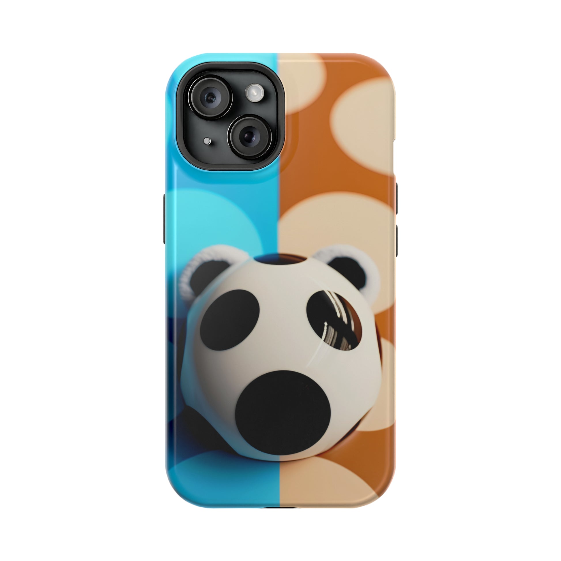 Panda Bear (iPhone MagSafe Case)Discover the perfect balance of style and safety with RIMA's Tough Phone Case for iPhone 11, 12, 13,14&amp; 15. Enjoy enhanced protection with a stylish glossy finisRimaGallery