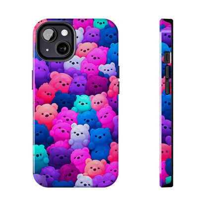 Cuddle Spectrum (iPhone Case 11-15)Discover the RIMA Case: A Fusion of Art and Protection for iPhone 11-15. With vibrant, customizable designs and military-grade defense, make a statement that echoes RimaGallery