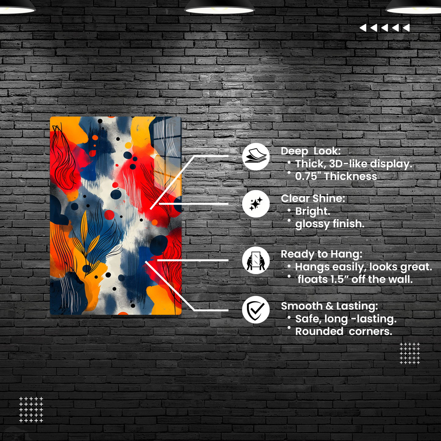 Color Burst (Acrylic)