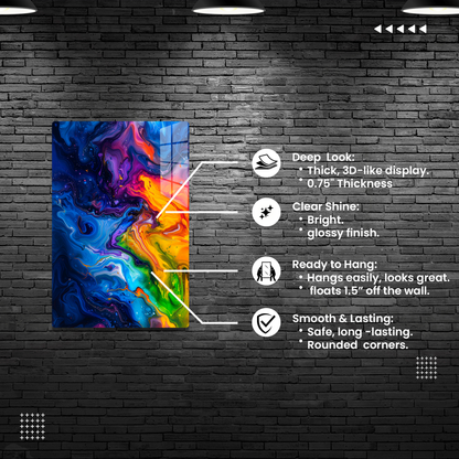 Elixir Tints (Acrylic)Make a statement with Elixir Tints acrylic prints. The 1⁄4" acrylic panel exudes the illusion of a smooth glass surface for vibrant artwork. Pre-installed hanging haRimaGallery