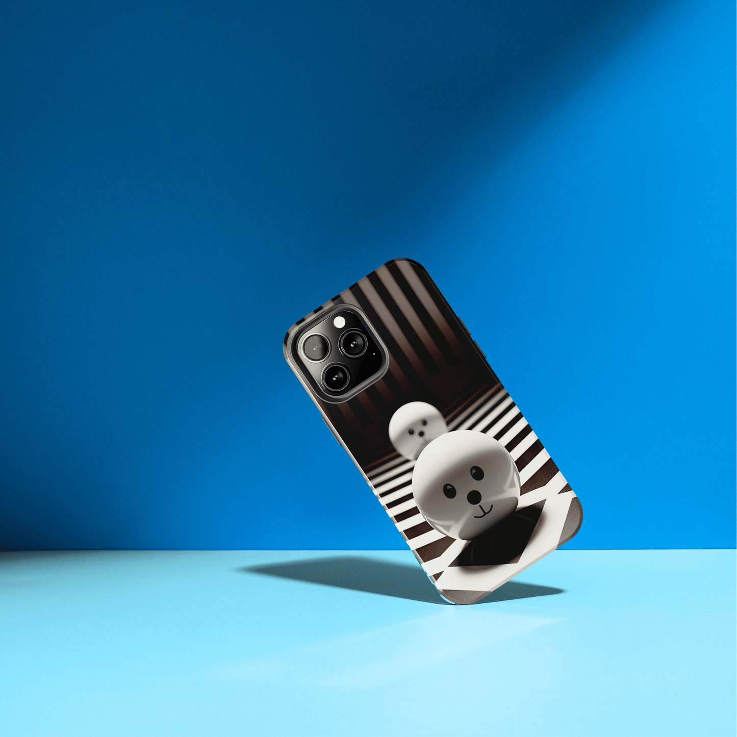 Black and White Blobs (iPhone Case 11-15)