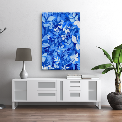 Azure Foliage (Canvas)A drift car journey through a Abstract blue-toned foliage for a tranquil canvas art piece.Shop now for innovative products designed to enhance your digital lifestyleRimaGallery