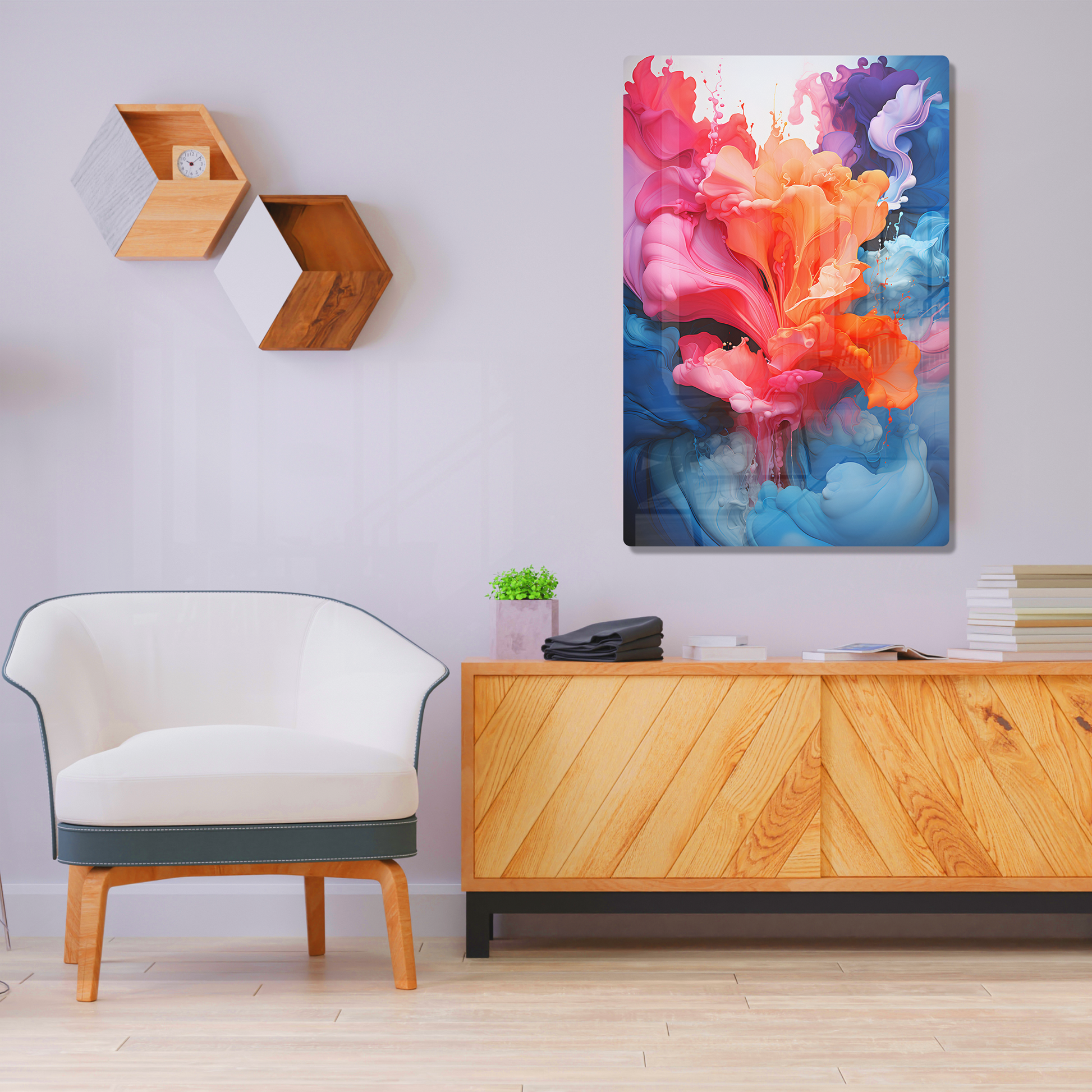 Liquid Dreamscape (Acrylic)Liquid Dreamscape The Acrylic Wall Art with a Glass-Like Finish that Will Take Your Breath AwayElevate Any Ambiance withLiquid Dreamscape Acrylic Print🌟:Discover thRimaGallery