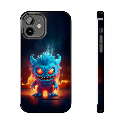 Fiery Monster (iPhone Case 11-15)Protect and personalize your iPhone 11, 12, 13, 14, &amp; 15 with RIMA's Tough Phone Case. Featuring robust materials, sleek design, and compatibility with wireless RimaGallery