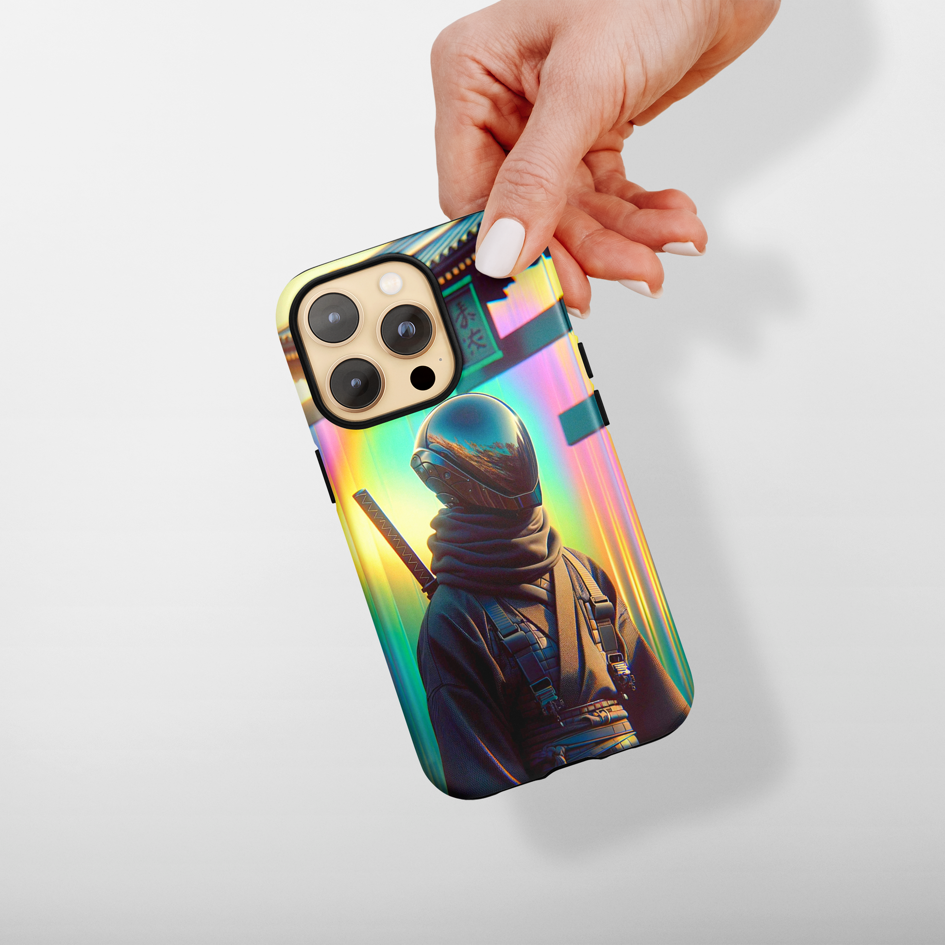 Samurai Synthwave (iPhone MagSafe Case)Samurai Synthwave MagSafe Durable Case: Style Meets Protection 📱✨
Upgrade your device with Rima Samurai Synthwave MagSafe Durable Case. This case isn’t just about sRimaGallery