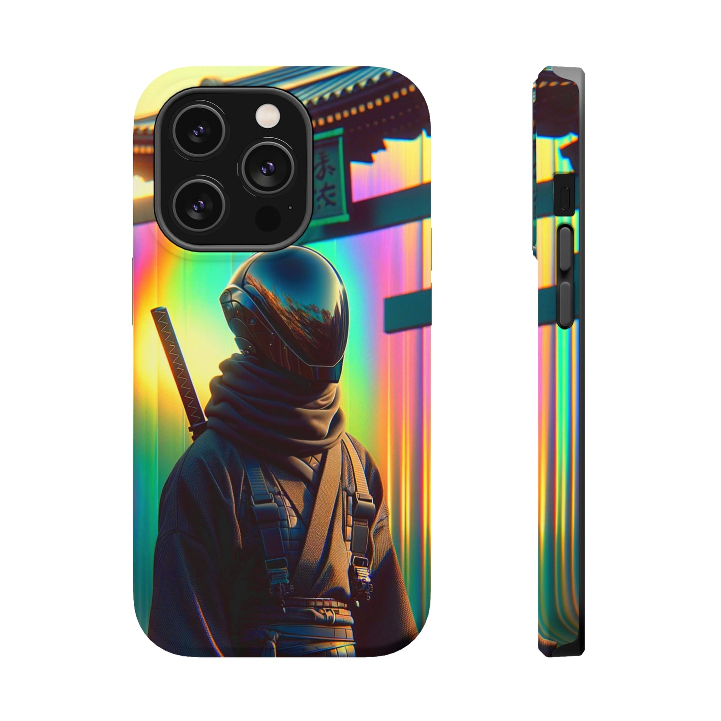 Samurai Synthwave (iPhone MagSafe Case)Samurai Synthwave MagSafe Durable Case: Style Meets Protection 📱✨
Upgrade your device with Rima Samurai Synthwave MagSafe Durable Case. This case isn’t just about sRimaGallery