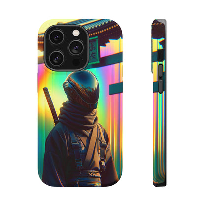 Samurai Synthwave (iPhone MagSafe Case)Samurai Synthwave MagSafe Durable Case: Style Meets Protection 📱✨
Upgrade your device with Rima Samurai Synthwave MagSafe Durable Case. This case isn’t just about sRimaGallery